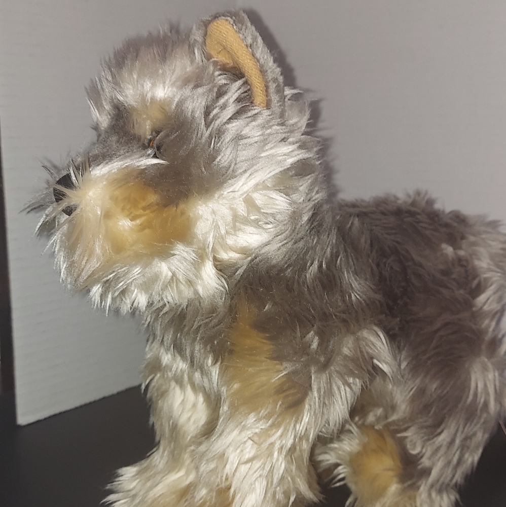 Douglas Cuddle Yettie Yorkie puppy stuffed animal - Picture 3 of 8